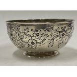 A chased novelty Victorian silver bowl. London 1871. By Barnards. Approx. 85 grams.