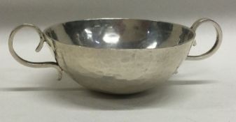 A good quality silver two handled bowl. London. By DJA. Approx. 42 grams.