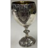 A silver goblet inscribed with 'Civil service athletic sports’. London 1906.