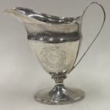 A fine Victorian silver jug. London 1841. By John Tapley.