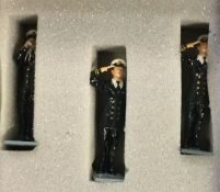 RANK & FILE: A boxed set of Royal Navy escort figures.