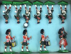 BRITAINS: A set of ten Scot Soldiers.