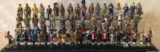 A large collection of Military soldiers.