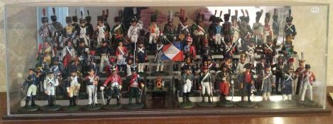 A large collection of Military figures.