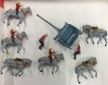 A good set of lead horses together with artillery.