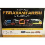 BACHMANN: A ready to run freight starter train set.