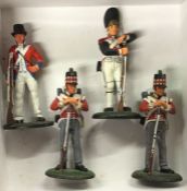 DEL PRADO: A group of four American soldiers.