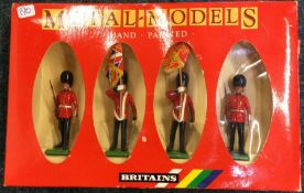 BRITAINS: A set of four figures.