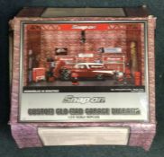 SNAP-ON: A 1:24 scale replica entitiled 'Custom Glo-Mad Garage Diorama'.