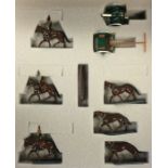 A boxed set of led figures entitled "The King's Troop".