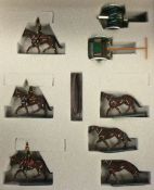 A boxed set of led figures entitled "The King's Troop".