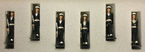 RANK & FILE: A boxed set of Royal Navy escort figures.