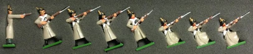 BRITAINS: A boxed set of figures entitled "The Russian Infantry".