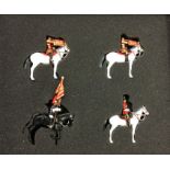 BRITAINS: A boxed set of figures entitled "Mounted Band of the Life Guards".