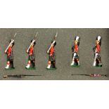 BRITAINS: A boxed set of figures entitled "The Cameron Highlanders". Numbered 40189.