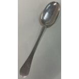 A rare and early 18th Century silver dog nose spoon. Makers mark struck twice. Possibly PR?