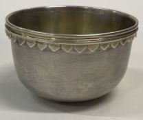 A rare George III silver tumbler cup. London 1830. By Charles Reily & George Storer.