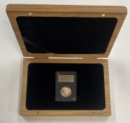 A 2020 Limited Edition Proof gold sovereign.