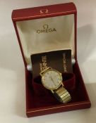 OMEGA: A boxed Omega automatic watch.