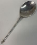 An extremely early and rare English silver spoon. Possibly c1500?