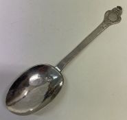 A rare 17th Century East Anglian silver triffid spoon.