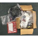 A selection of Nissan GTR model car parts.