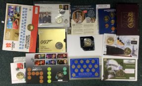 A collection of Proof coins etc.