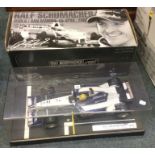 HOT WHEELS: A boxed Ralph Schumacher 1:18 scale model Formula One car.