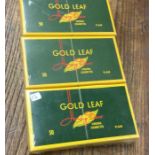 One hundred and fifty gold leaf Honeydew cigarettes.