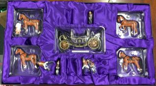 A boxed Queen Elizabeth II Golden Jubille set.