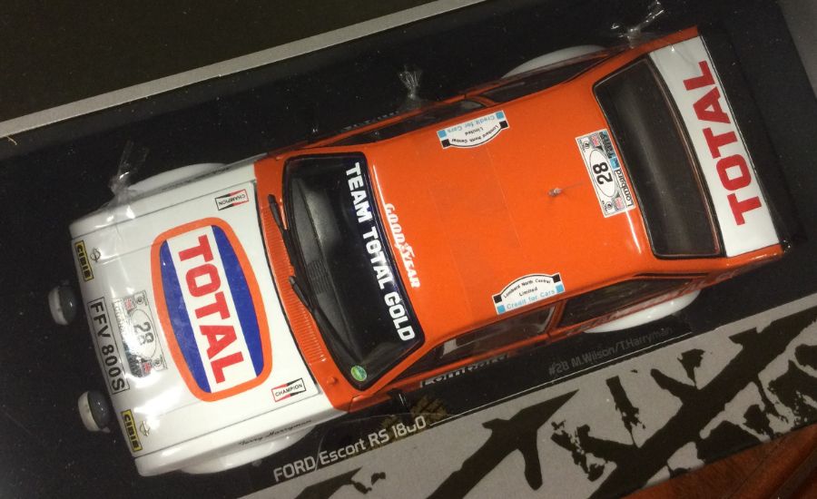 A 1:18 scale Limited Edition boxed model car of a Ford Escort RS1800. - Image 3 of 3