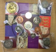 A 2002 coin collection etc.