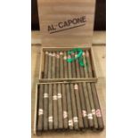 Al-Capone: Thirty eight cigars.