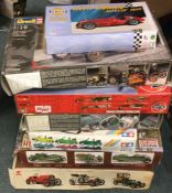 A collection of Revell model kits etc.