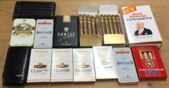 A large selection of cigars.