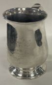 An 18th Century George III silver mug. London 1786. BBy George Burrows.