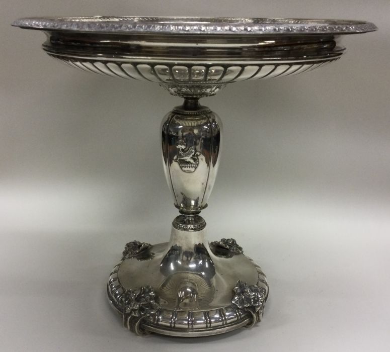 A fine 19th Century Continental silver presentatio - Image 2 of 3