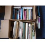 BOOKS: Two boxes of History and Military books.