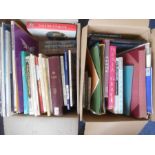 BOOKS: Two boxes of Art and Illustrated books.