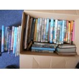 BOOKS: A box of children's books including a large collection of by William Morris.