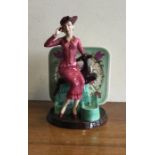 A 'Susie Cooper' figurine by Kevin Francis. Numbered 272.