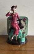 A 'Susie Cooper' figurine by Kevin Francis. Numbered 272.