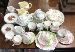 A large collection of good tea ware.
