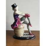 A 'Marlene Dietrich' figurine by Kevin Francis. Numbered 598.