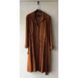 Three leather coats. All size 12.