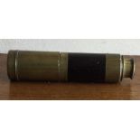 A good brass and mahogany telescope By Carpenter & Westley.