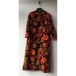 A RALSTON floral housecoat. Size 34.