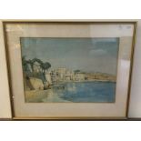 OSMOND HICK BISSELL: (1906 - 1968): A gilt framed and glazed watercolour.