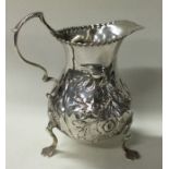 An 18th Century chased jug. London 1769.
