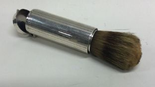 A Penhaligons Sterling silver hinged brush case. 925 Standard.